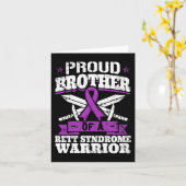 ギャレット症候群のブラザーウォリアー認識度B カード (黄色い花)