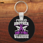 ギャレット症候群のブラザーウォリアー認識度B キーホルダー (正面)