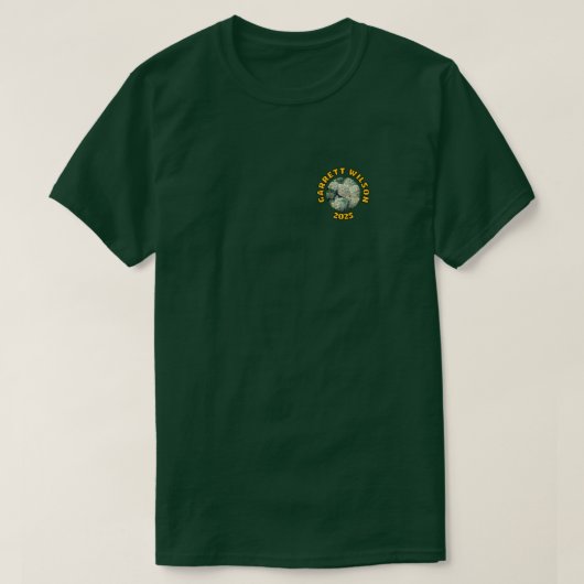 ギャレット・ウィルソン・フラワーズ Tシャツ (デザイン正面)
