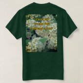 ギャレット・ウィルソン・フラワーズ Tシャツ (デザイン裏面)