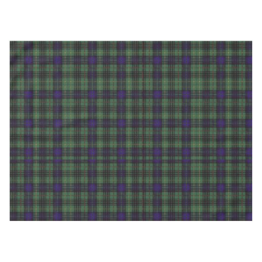 ギャロウェーの一族の格子縞のスコットランドのキルトのタータンチェック テーブルクロス (正面(横))