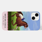 ギャロッピングアパルーサホース Case-Mate iPhoneケース (裏面 (横))