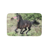 ギャロッピング栗の馬 バスマット (正面)