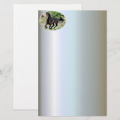 ギャロッピング栗の馬 便箋 (正面/裏面)