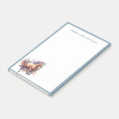 ギャロッピング馬とフローラリース ポストイット (アングル)