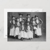 ギャロッピング・ゲイリー・コーラス、1900年代初頭 ポストカード (正面/裏面)
