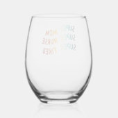 ギャロップウォンザー0 ステムなしワイングラス (裏面)