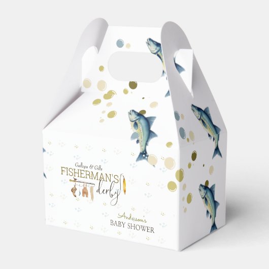 ギャロップス&ギルズフィッシャーマンズダービーベイビーシャワー フェイバーボックス (正面サイド)