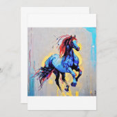 ギャロップ 招待状 (正面/裏面)