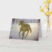 ギャロッ遠くにプ カード (黄色い花)