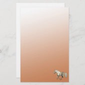 ギャロピンアパロオサホースパステル文房具 便箋 (正面/裏面)