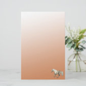 ギャロピンアパロオサホースパステル文房具 便箋 (スタンド正面)