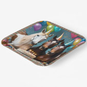 ギャロピンインおもしろい：馬の誕生祝い ペーパープレート (傾斜あり)