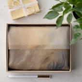 ギャロピングアラビア馬のデコパージュ 薄葉紙 (ギフト)