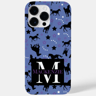 ギャロピングウマズエクエストリアン馬パターンモノグラム Case-Mate iPhone 14 PRO MAXケース