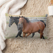 ギャロピング馬 ランバークッション (ブランケット)