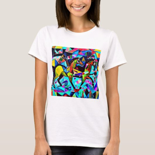 ギャロピング馬 Tシャツ (正面)