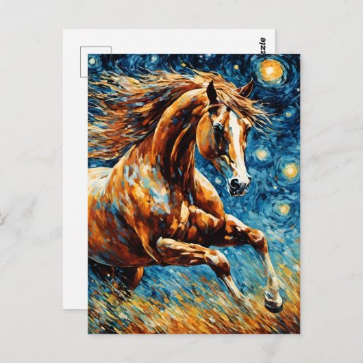 ギャロピンサレルホース ポストカード (正面/裏面)