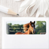 ギャロピンチェットホース差出人住所ラベル ラベル (インサイチュ)