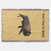 ギャロピンバイソン スローブランケット (正面)