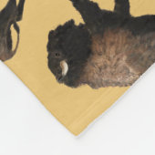 ギャロピンバイソン フリースブランケット (角)