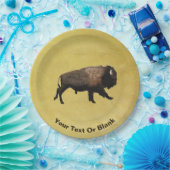 ギャロピンバイソン ペーパープレート (パーティー)