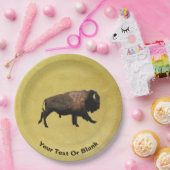 ギャロピンバイソン ペーパープレート (パーティー)