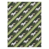 ギャロピンホワイトホース テーブルクロス (正面)