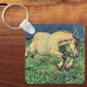 ギャロピンホースbyジョバンニ・セガンティニヴィンテージ・アート キーホルダー (正面)