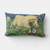 ギャロピンホースbyジョバンニ・セガンティニヴィンテージ・アート ランバークッション (裏面)