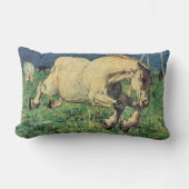 ギャロピンホースbyジョバンニ・セガンティニヴィンテージ・アート ランバークッション (正面)