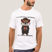 ギャングおもしろいスター漫画 Tシャツ (正面)