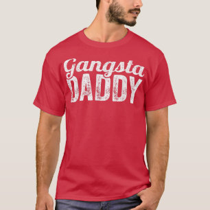 ギャングおもしろいダディと父の日 Tシャツ