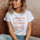 ギャングおもしろい叔母 Tシャツ