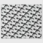 ギャングの女の子 ラッピングペーパー (フラット)