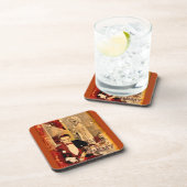 ギャングの金髪の少女 コースター (右側)