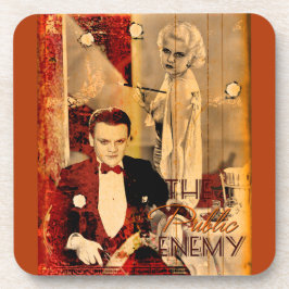 ギャングの金髪の少女 コースター