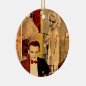 ギャングの金髪の少女 セラミックオーナメント (右)