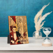 ギャングの金髪の少女 フォトプラーク (側面)