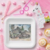 ギャングの隠れ家 ペーパープレート (パーティー)