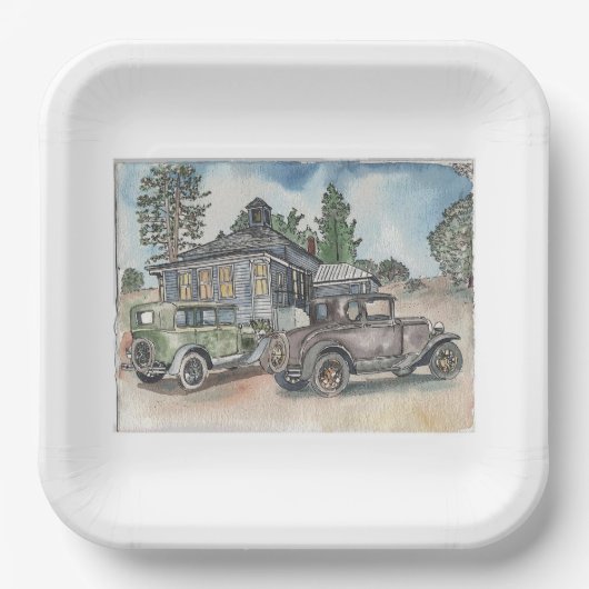 ギャングの隠れ家 ペーパープレート (正面)