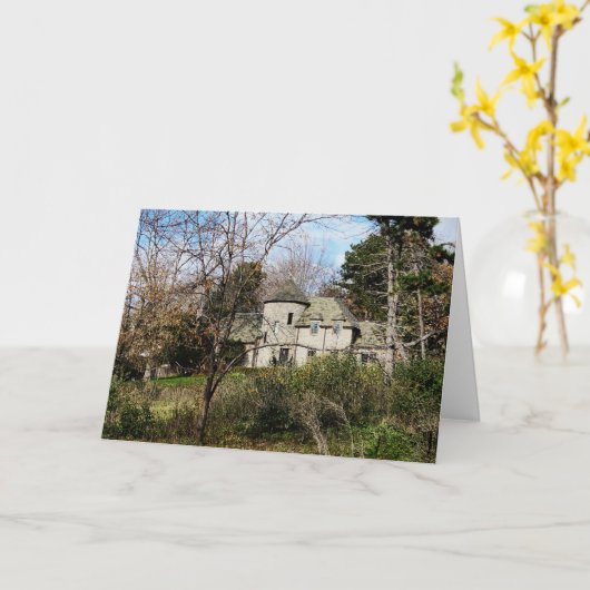 「ギャングの隠れ家」誕生日カード カード (黄色い花)