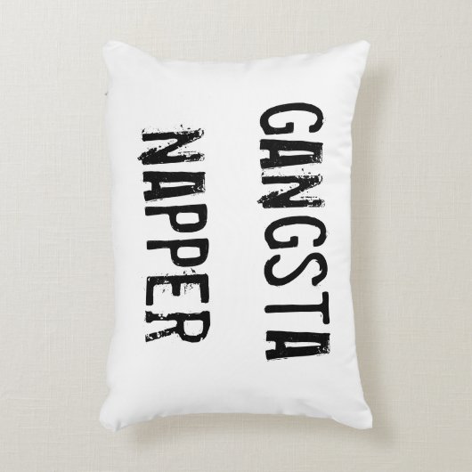 ギャングのnapperの枕 アクセントクッション (正面(垂直))
