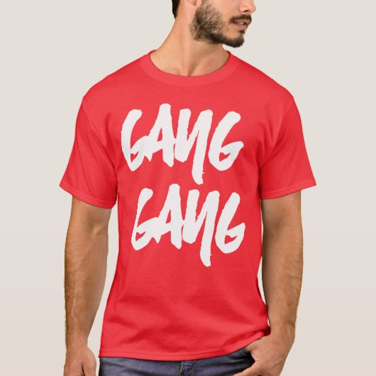 ギャングギャング ギフト Tシャツ (正面)