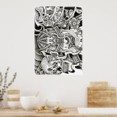 ギャングスタイル 統一された ポスター (キッチン)