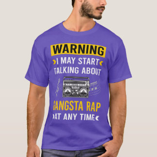 ギャングスタラップラッピングラッパー少年 Tシャツ