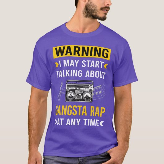 ギャングスタラップラッピングラッパー少年 Tシャツ (正面)