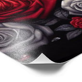 ギャングスターガールヒップホップチカーノアートグラフィック フォトプリント (角)