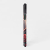 ギャングスターガールヒップホップチカーノアートグラフィック iPhoneケース (右側)