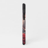 ギャングスターガールヒップホップチカーノアートグラフィック iPhoneケース (左側)